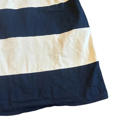 Sail to Sable STS Navy White Stripe Dress Sleeveless Sheath Size Small Women's - Picture 3 of 10